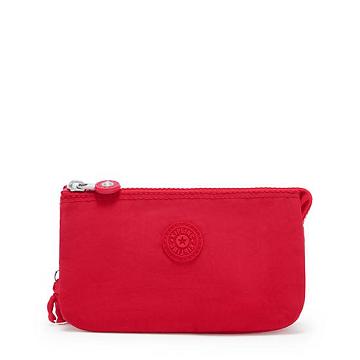 Kipling Creativity Large Pouch Väska Röda | SE 1124KO